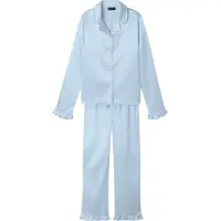 LMTD Pyjamas Set - Satin - NlfNightys - Vindsurfare - - 15-16 år (170-176) - Pyjamas 2-delad