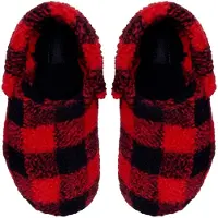 Crocs Innerskor - Classic+ Rutiga mysiga tofflor K - Varsity R - - 32/33 - Innerskor