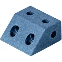 Modu Kloss Vinkel - 20x20x10 cm - Deep Blue - - One Size - Tumlingdjur