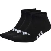 Adidas Ankelstrumpor - 3-pack - Svart m. Vit - - 31/33 - Strumpor