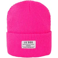 Lil' Boo Copenhagen Lil'Boo Copenhagen Mössa - Rib/Stickad - Mysigt - Neonrosa - - 4-13 år - Mössa