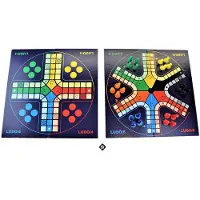 GA Leg Spel - Ludo 4 och 6 Mands - - One Size - Brädspel
