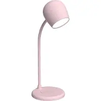 Kreafunk Lampa m. Laddare + Högtalare - Ellie - Dusty Rose - - One Size - Lampa