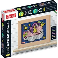 Quercetti PixelArt 4 - Unicorn - 4800 Delar - 0795 - - One Size - Kreativt lekset