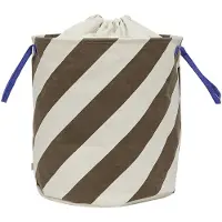 OYOY Förvaringskorg - Sakki - 52x54 cm - Choco - - One Size - Förvaring