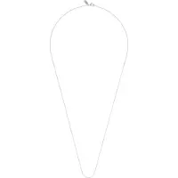 Design Letters Halsband - 60 cm - Silver - - One Size - Smycken