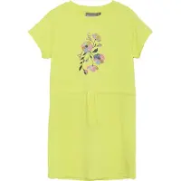 Color Kids Klänning - Polyester - Limelight m. Blommor - - 2 år (92) - Klänning