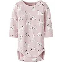 Name it Body l/ä - NbfKilas - Blekt Mauve/Cloud Dansare m. Pris - - 62 - Body L/Ä