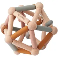 Liewood Motorikboll - Annemette - Mustard Multi Mix - - One Size - Gripleksaker