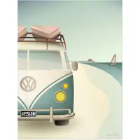 ViSSEVASSE Affisch - 50x70 - VW Camper - - One Size - Affisch
