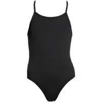 Funkita Baddräkt - Diamantbaksida - Stillbild Black - - 10 år (140) - Badkläder