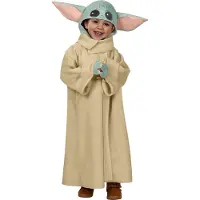 Rubies Maskeradkläder - Baby Yoda - - 3 år (98) - Maskeradkläder