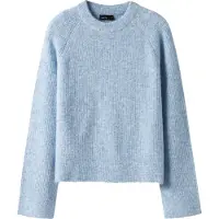 Name it Tröja - Stickad - Noos - NlfKleaves - Kentucky Blue - - 11-12 år (146-152) - Tröja