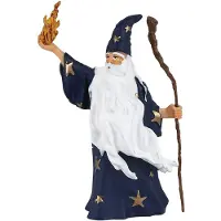 Papo Trollkarlen Merlin - H: 10,5 cm - - One Size - Leksaksfigur