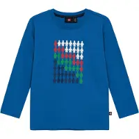 Lego Wear Tröja - LWTaffy 700 - Blå m. Tryck - - 6 år (116) - Tröja