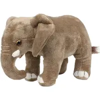 Bon Ton Toys Gosedjur - 25 cm - WWF African Elephant - Grå - - One Size - Gosedjur