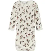 Name it Body l/ä - Ull - Noos - NbfWang - Snow White m. Hålmönst - - 62 - Body L/Ä