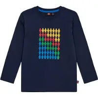 Lego Wear - LWTaffy 700 - Marinblå m. Tryck - - 9 år (134) - Tröja