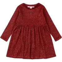 Konges Sløjd Klänning - Roli - Röd Dahlia m. Glitter - - 1½ år (86) - Klänning
