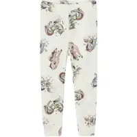 Name it Leggings - Ull - Noos - NmfWillitus - Snow White m. Enhj - - 2 år (92) - Leggings - Ull