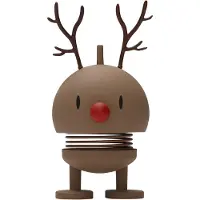 Hoptimist Small Soft Bumble - 9 cm - Choco - - One Size - Prydnadsfigur