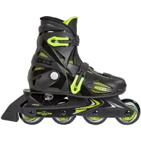 Roces Rullskridskor - Orlando III - Svart/Lime - Inlines - - 25/29 - Rullskridskor