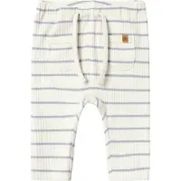Lil´ Atelier Leggings 'NBMKail' blå / vit