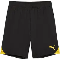 Puma Fotbollsshorts Teamgoal - Svart/gul Barn, storlek 140 cm