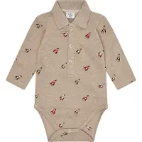 Hust and Claire Body l/ä - Piqué - Bendy - Kex - - 62 - Body L/Ä
