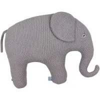 Smallstuff Kudde - Elefant - 35x40 - Lila - - One Size - Kudde