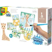 SES Creative Sophie la Girafe - Måla m. Vatten - - One Size - Kreativt lekset