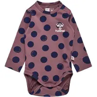 Hummel Body l/ä - hmlDotty - Rose Brown - - 68 - Body L/Ä