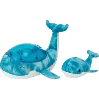 Cloud B Nattlampa m. Ljud - Tranquil Whale m. Ung - 30x28x13 cm - - One Size - Nattlampa