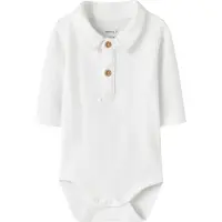 Name it Polobody l/ä - NbmRobo - Bright White - - 50 - Body L/Ä