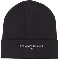 Tommy Hilfiger Mössa - Stickad - Svart - - One Size - Mössa