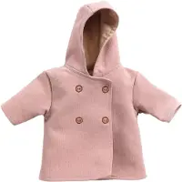 Djeco Dockkläder - 30-34 cm - Huvjacka - - One Size - Dockkläder