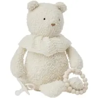 Smallstuff Aktivitet Gosedjur - Ull - 35 cm - Off White - - One Size - Gosedjur