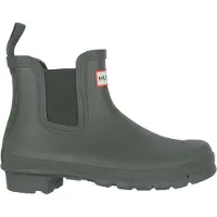 Hunter Gummistövlar - Original Chelsea - Dark Olive - - 40/41 - Gummistövlar