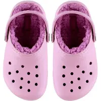 Crocs Sandaler m. Foder - Classic+ Fodrad Träsko-T-shirt - Horte - - 25/26 - Sandal