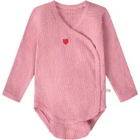 That's Mine Omlottbody l/ä - Rib - Noos - Silke - Rose Blush - - 56 - Body L/Ä