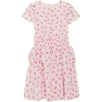 Creamie Klänning - Crepe Dobby - Rose Rosa m. Körsbär - - 12 år (152) - Klänning