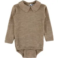 Joha Body l/ä - Ull/Silke - Beige Melange - - 50 - Body L/Ä