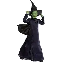 Disguise Maskeradkläder - Ond - Elphaba - - 7-8 år (122-128) - Maskeradkläder