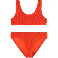 Molo Bikini - UV50+ - Nola Solid - Strawberry Hett - - 15-16 år (170-176) - Bikini