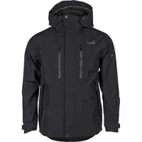 Isbjörn of Sweden Teens' Tripod Hardshell Jacket Black