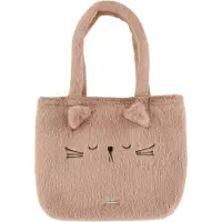 Liewood Shoppingväska - Lexi - CAT - Plys - Pale Toscana - - One Size - Väska