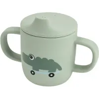 Done by Deer Kopp med pip m. Handtag - 120 ml. - Silikon - Lekpl - - One Size - Mugg