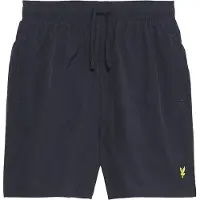 Lyle & Scott Badshorts - Dark Marinblå - - 9-10 år (134-140) - Badkläder
