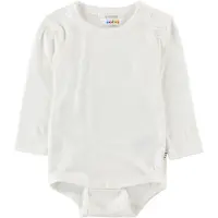 Joha Body l/ä - Bambu - Vit - - 90 - Body L/Ä