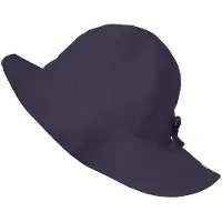 Huttelihut Sommarhatt - Lin - UV20 - Marinblå - - 4-6 år (104-116) - Solhatt